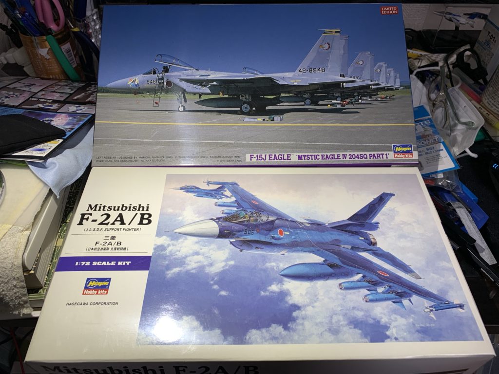 F-15J・F-2Aの制作 #01