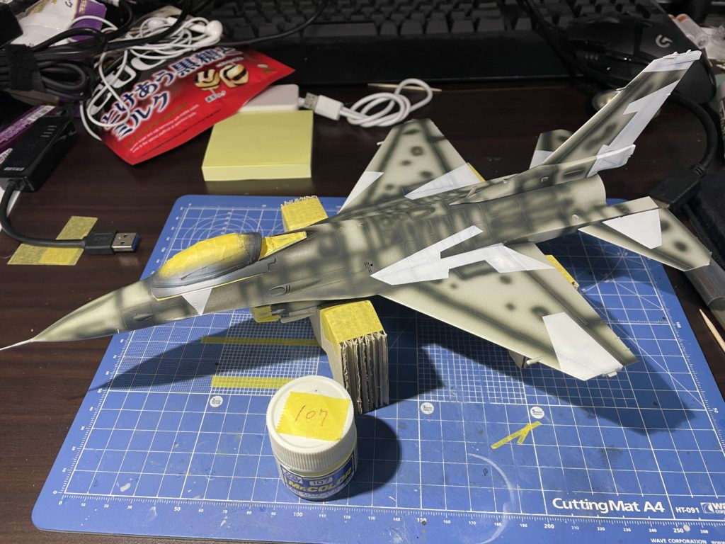 F-2A•F-16Cの製作　#07